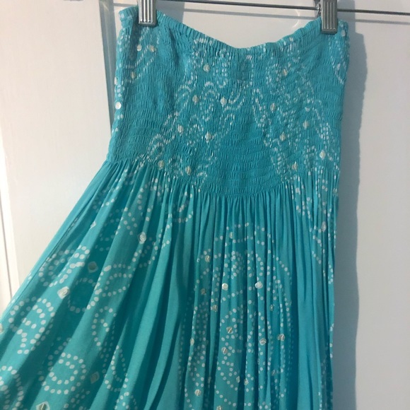 Dresses & Skirts - Coolchange turquoise maxi dress
